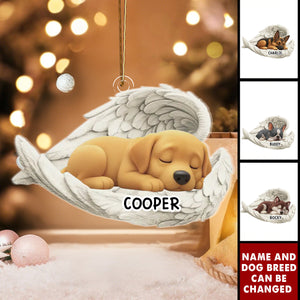 Paws In Heaven, Love In My Heart - Personalized Christmas Acrylic Ornament