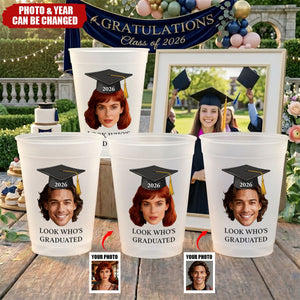 Custom Photo Cups - Personalized Graduation Gifts For Him, Her - Ready To Shine