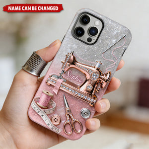 Love Sewing - Personalized Sewing Full Print Phone Case