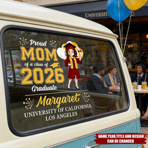 Proud Graduation - Personalized Decal