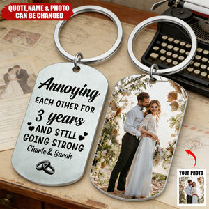 I'm Yours - Personalized Keychain, Gift For Couple