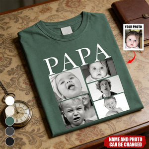 Retro Vintage Custom Kids' Photo - Personalized T-Shirt