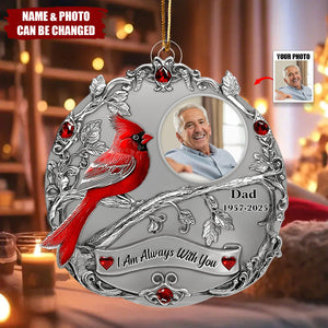 Forever In My Heart-Personalized 1-Layer Acrylic Ornament