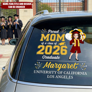 Proud Graduation - Personalized Decal