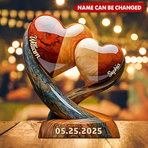 You And Me We Got This - Personalized Couple Custom Shaped Acrylic Plaque