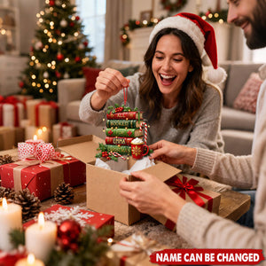 Hand-drawn Book For Christmas Personalized Acrylic Ornament