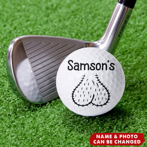 If Found, Return To This Guy Funny Golfer - Personalized Golf Ball