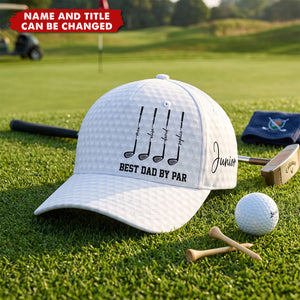 Custom Hat, All Over Print Classic Cap - Personalized Birthday Golf Gifts For Dad, Grandpa