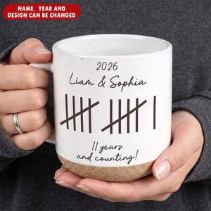 Custom Anniversary Wedding Gifts For Couple - Personalized Mug