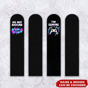 I'm Gaming Do Not Disturb - Personalized Crew Socks