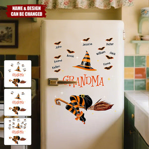 Grandma Witch - Custom Decal - Halloween Gift For Grandma, Mother