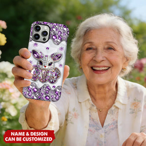 Easter Bunny - Personalized Grandma Full Print Phone Case