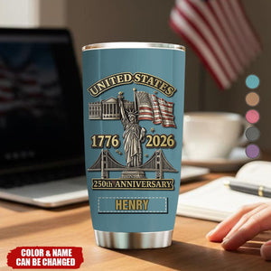250th Anniversary - Personalized Tumbler