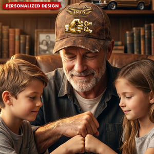 Personalized Classic Dad Limited Edition Cap- Father's Day Gift For Dad, Grandpa
