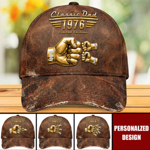 Personalized Classic Dad Limited Edition Cap- Father's Day Gift For Dad, Grandpa