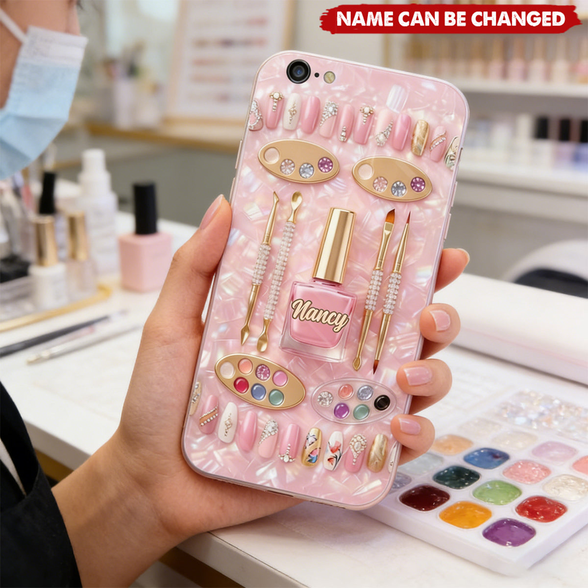 Nail Artist - Personalized Nail Salon Full Print Phone Case