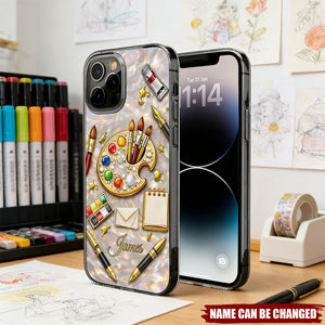 An Artist Soul - Personalized Full Print Phone Case, Gift For Art Lovers