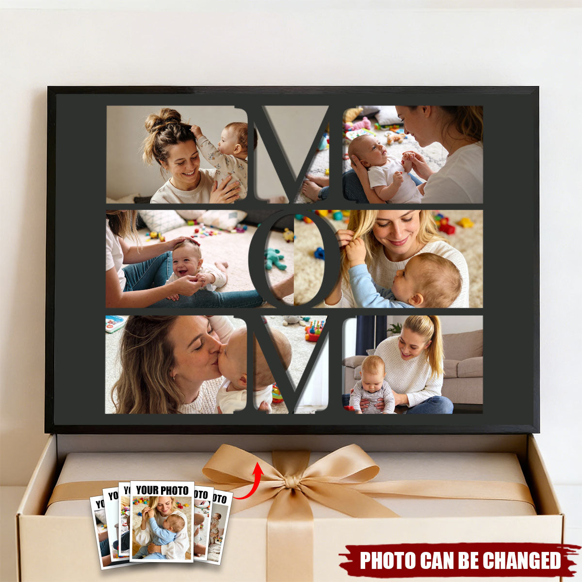 Custom Photo Mom Collage - Personalized Poster Prints - Mother's Day Gift