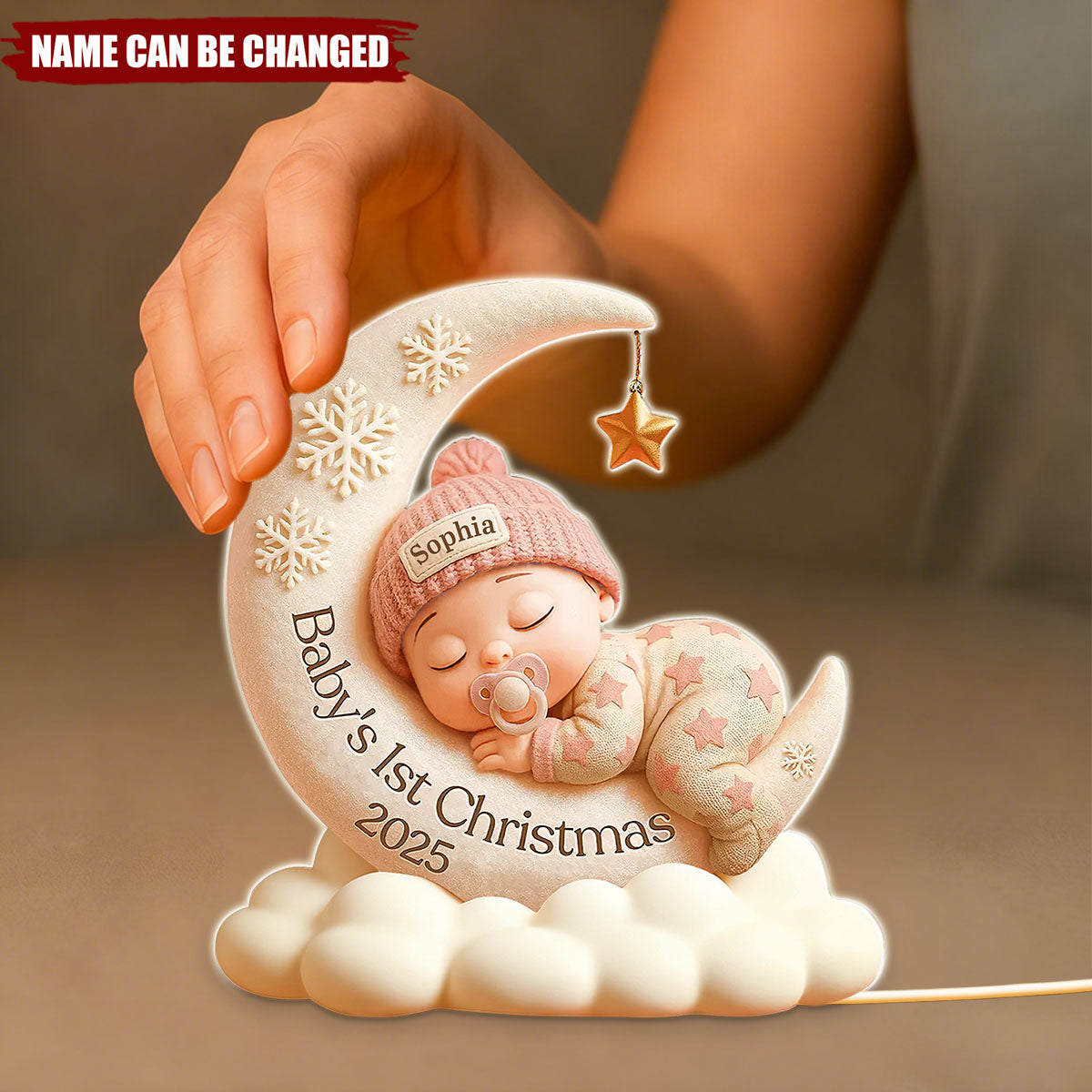 Baby’s 1st Christmas 2025 - Personalized Light Box