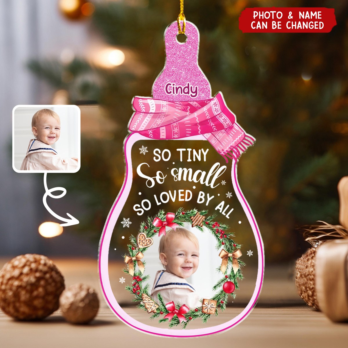 So Tiny So Small So Loved By All, Baby's First Christmas, Gift For New Parents