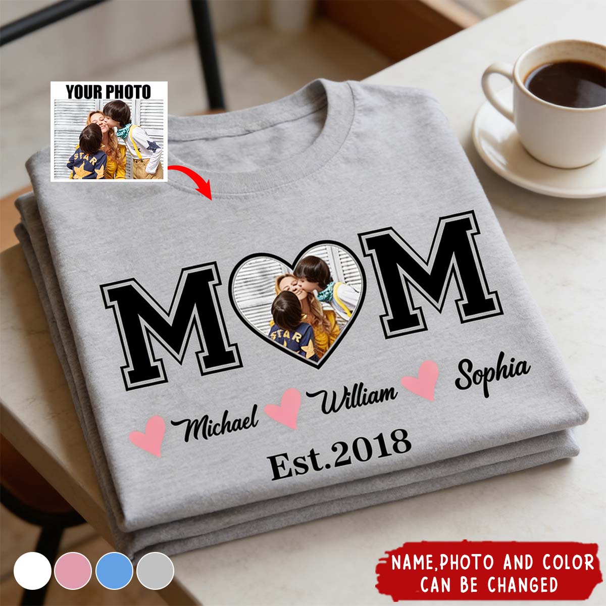 Simply Mom - Personalized T-Shirt