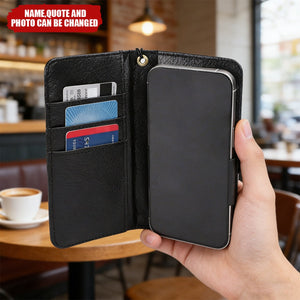 A Call From Heaven - Personalized Wallet Case