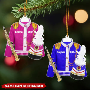 Personalized Marching Band Uniform Ornament-  Christmas Band Ornament