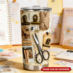 Love Scrapbooking - Personalized Scrapbooking Tumbler