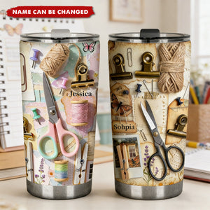 Love Scrapbooking - Personalized Scrapbooking Tumbler