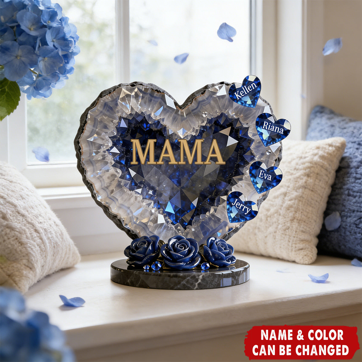 Best Mom Ever - Personalized Mother Custom Shaped Acrylic Plaque