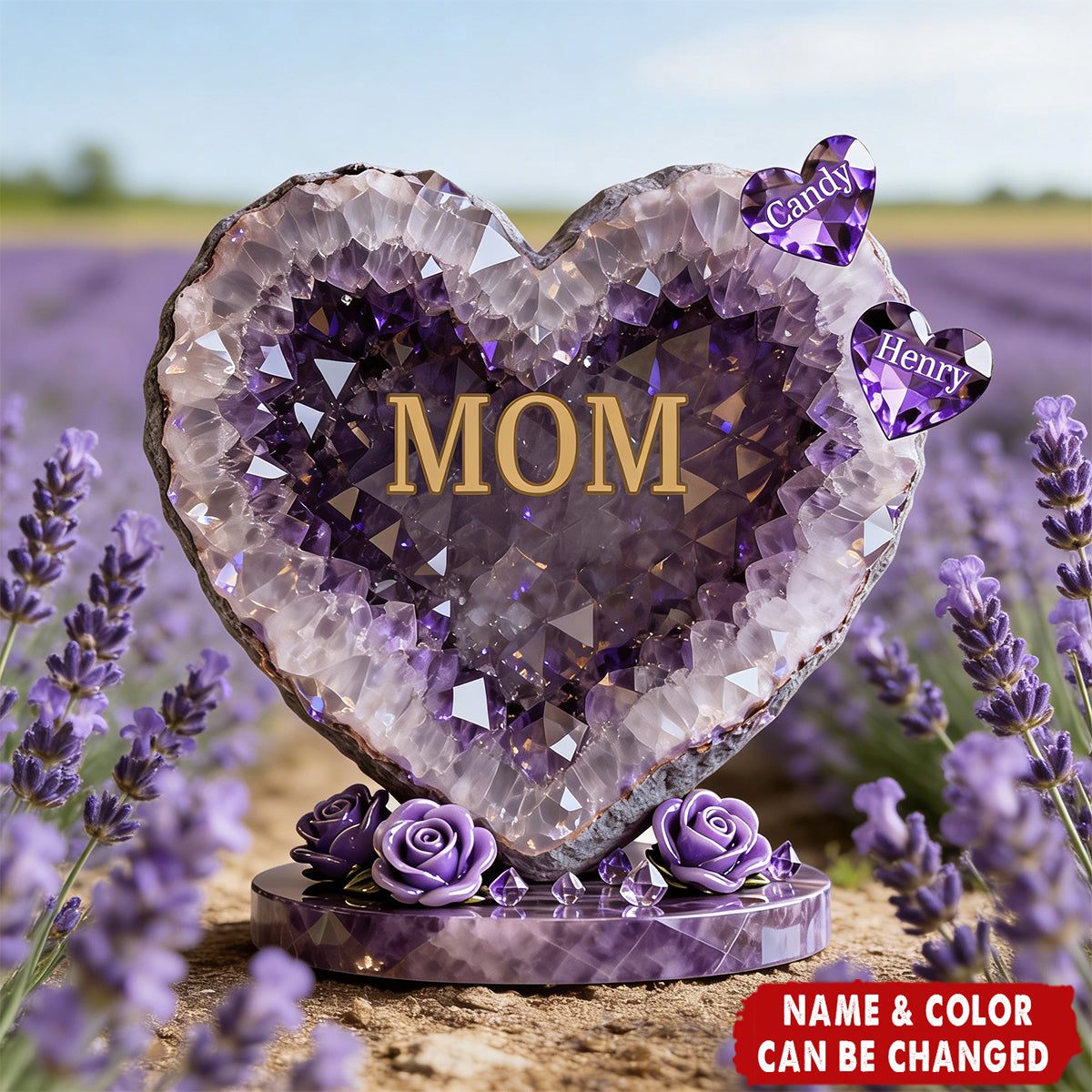 Best Mom Ever - Personalized Mother Custom Shaped Acrylic Plaque