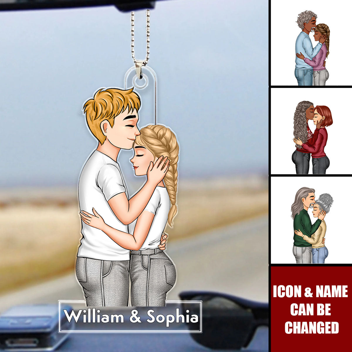 The Best Thing That Happened To Me - Personalized Couples Ornament - Valentine's Day Gift