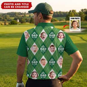 Custom Photo All Over Print Polo Shirt - Personalized Father's Day Birthday Golf Gifts For Dad, Grandpa - Golf Days Are The Best Days