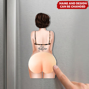 Big Butt Funny & Naughty - Personalized Fridge Magnet