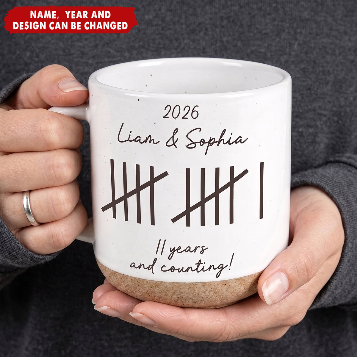 Custom Anniversary Wedding Gifts For Couple - Personalized Mug