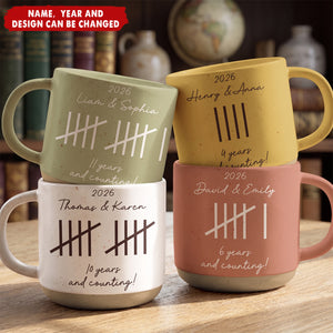 Custom Anniversary Wedding Gifts For Couple - Personalized Mug