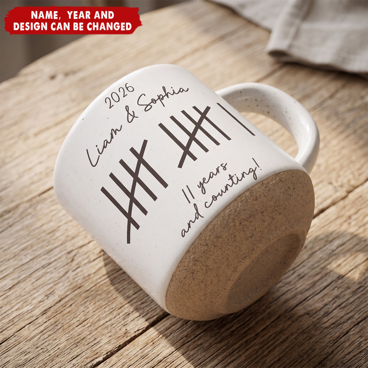 Custom Anniversary Wedding Gifts For Couple - Personalized Mug
