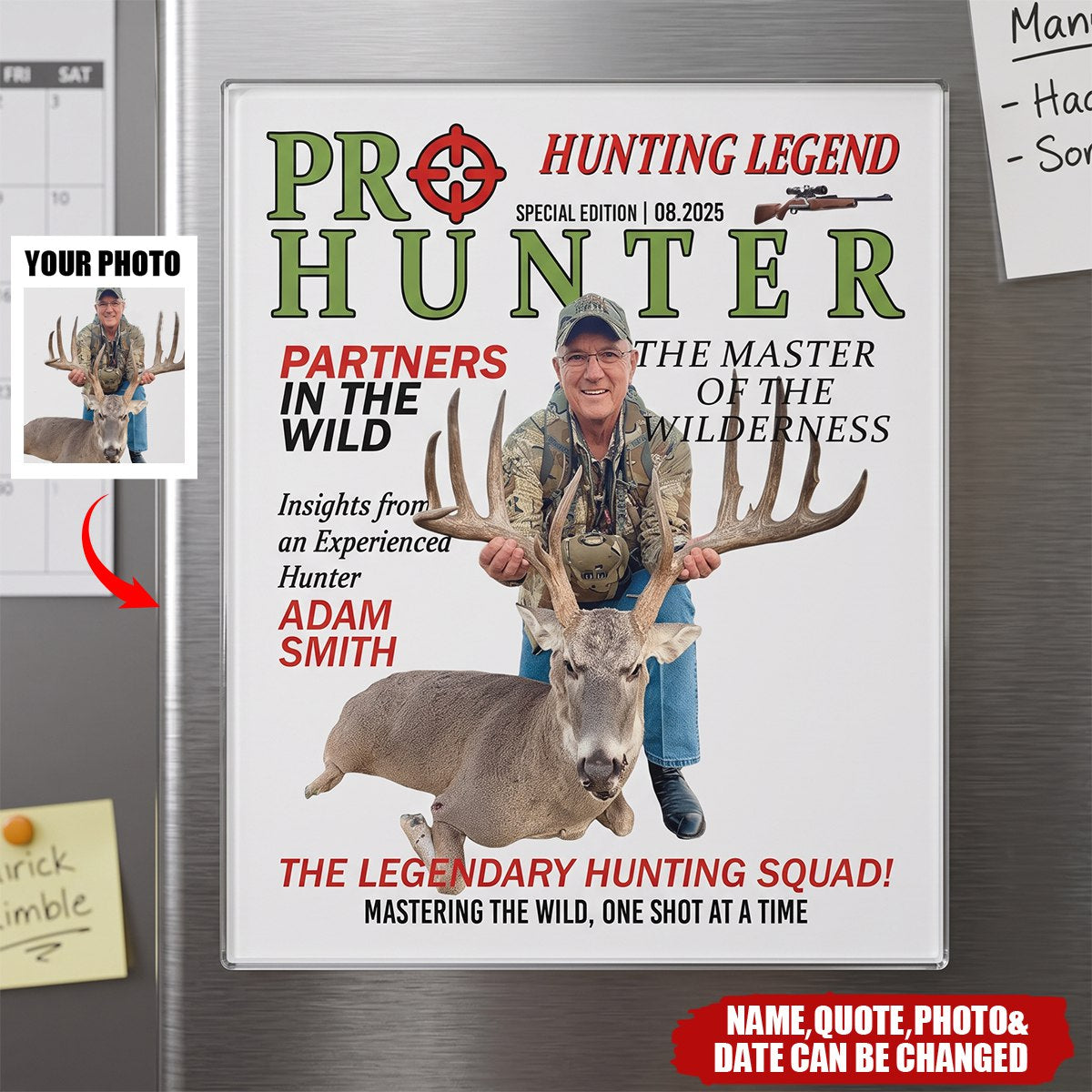 Hunter Of The Year! - Personalized Magnet