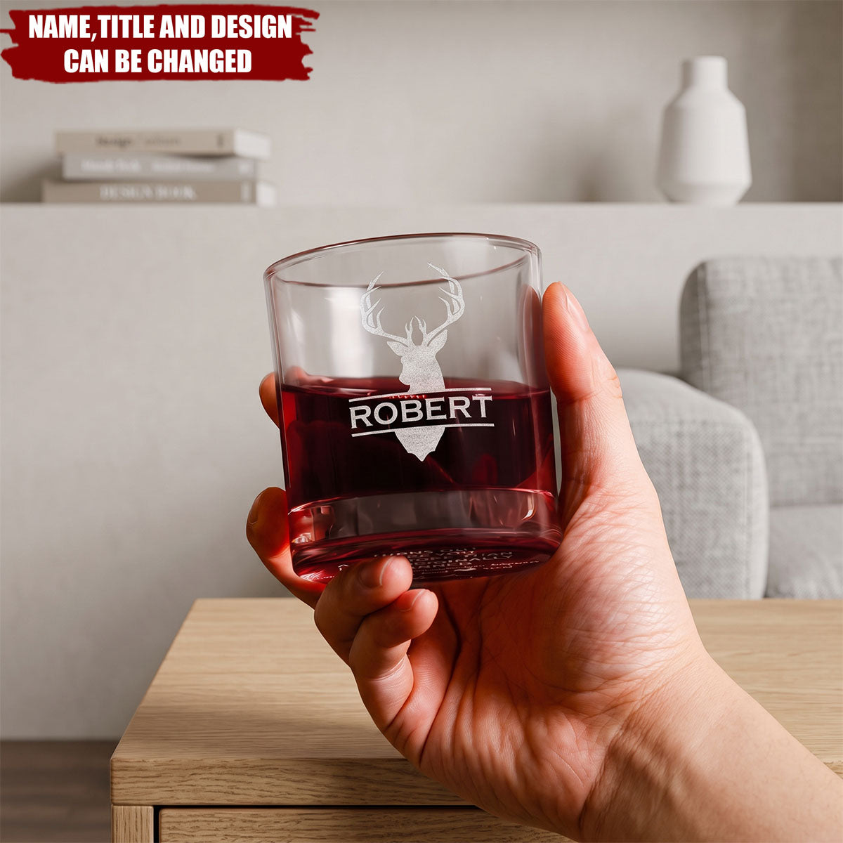 Turns Out I Like You A Lot More Than I Had Originally Planned - Fun Gift For Him - Personalized Whiskey Glass