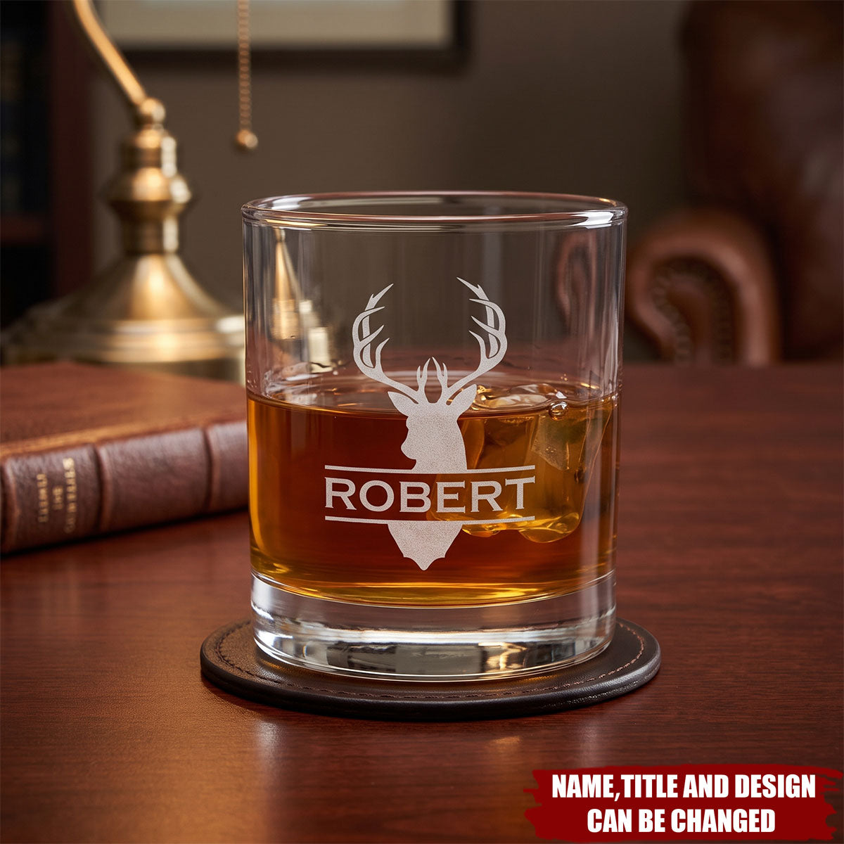 Turns Out I Like You A Lot More Than I Had Originally Planned - Fun Gift For Him - Personalized Whiskey Glass