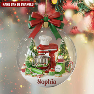 Stand Mixer - Personalized Christmas Acrylic Ornament