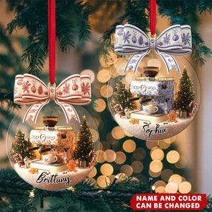 Coffee Lover - Personalized Christmas Acrylic Ornament