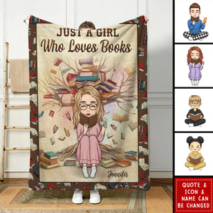 Personalized Blanket - Bookish Gifts For Book Lovers, Bookworms, Readers - The Warmth Of A Blanket Enhances Every Story