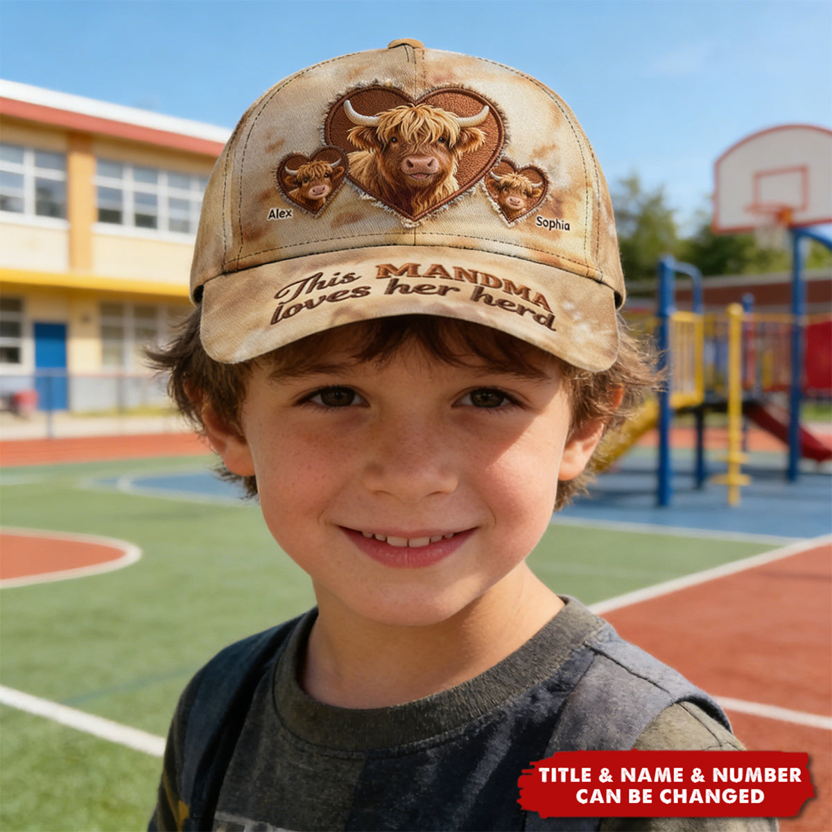 This Mama Loves Her Herd - Personalized Mother Classic Cap