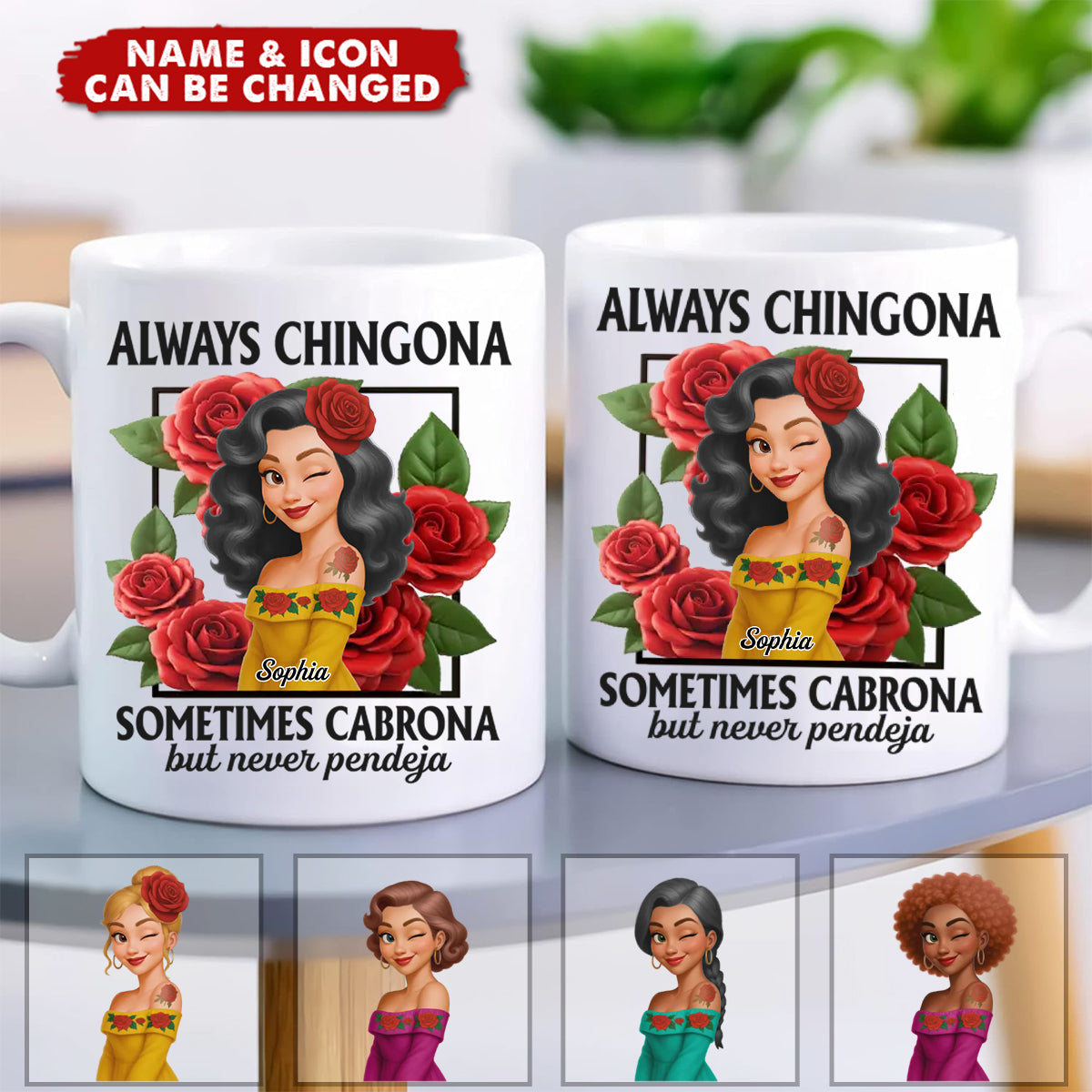 Personalized Mug - Hispanic Month Birthday Gifts For Hispanics And Latinos, Women - Queen Vibes Only