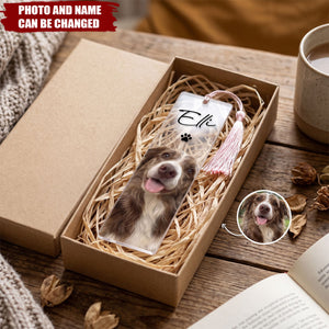 Custom Pet Portrait From Photo Book Lovers Gift - Custom Bookmark