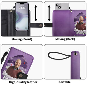 A Call From Heaven - Personalized Wallet Case